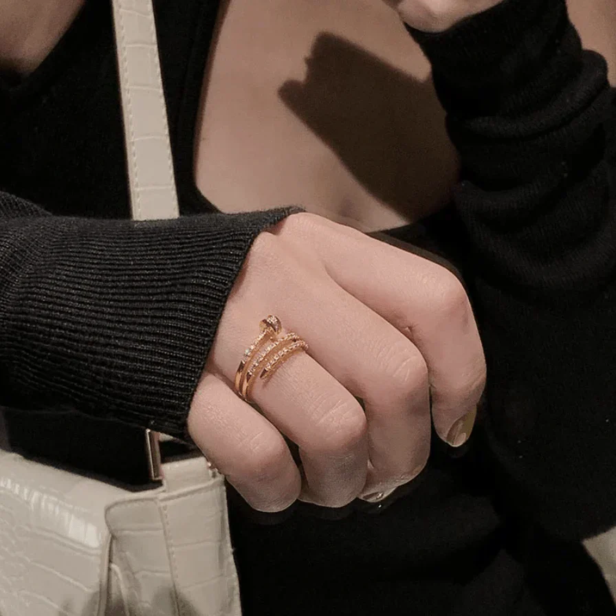 Adjustable Athena Pin Ring - Image 3