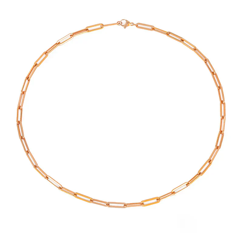 Archen Elegant Chain Necklace | White Gold - Image 4