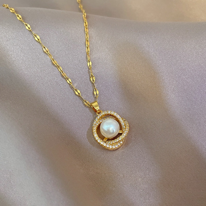 Burchette Pearl Necklace - Image 3