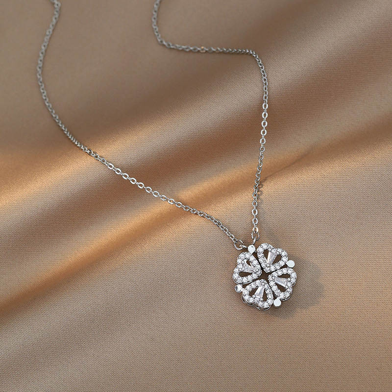 Crystal Heart Necklace - Image 4
