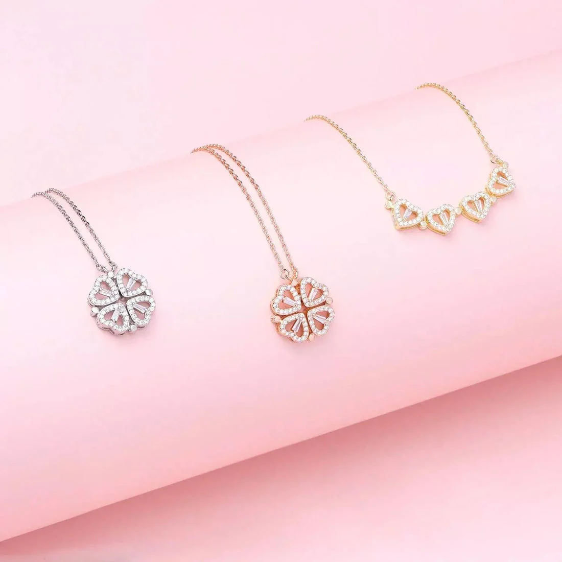 Crystal Heart Necklace - Image 7