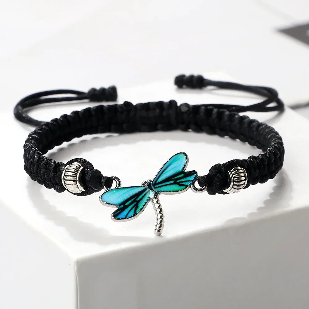 Dragonfly Dreams Handwoven Bracelet - Image 4