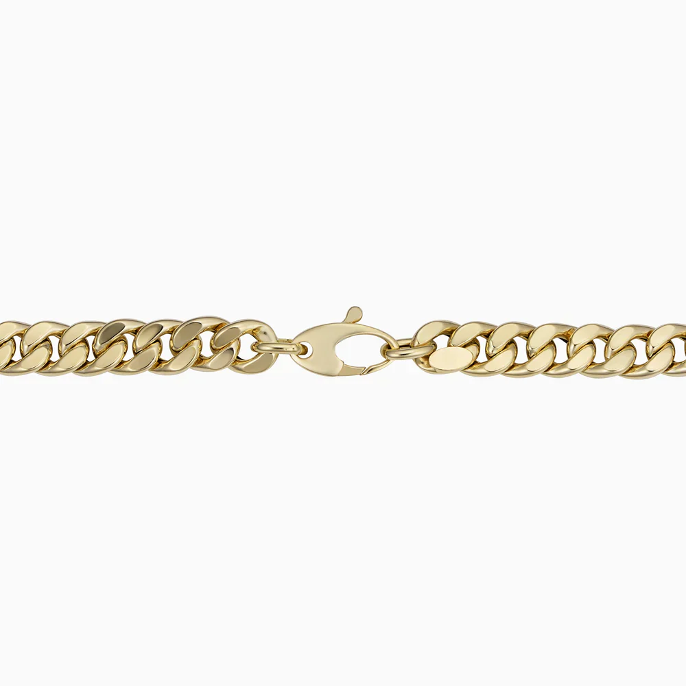 Estate Cuban Bracelet | White Gold - Image 4