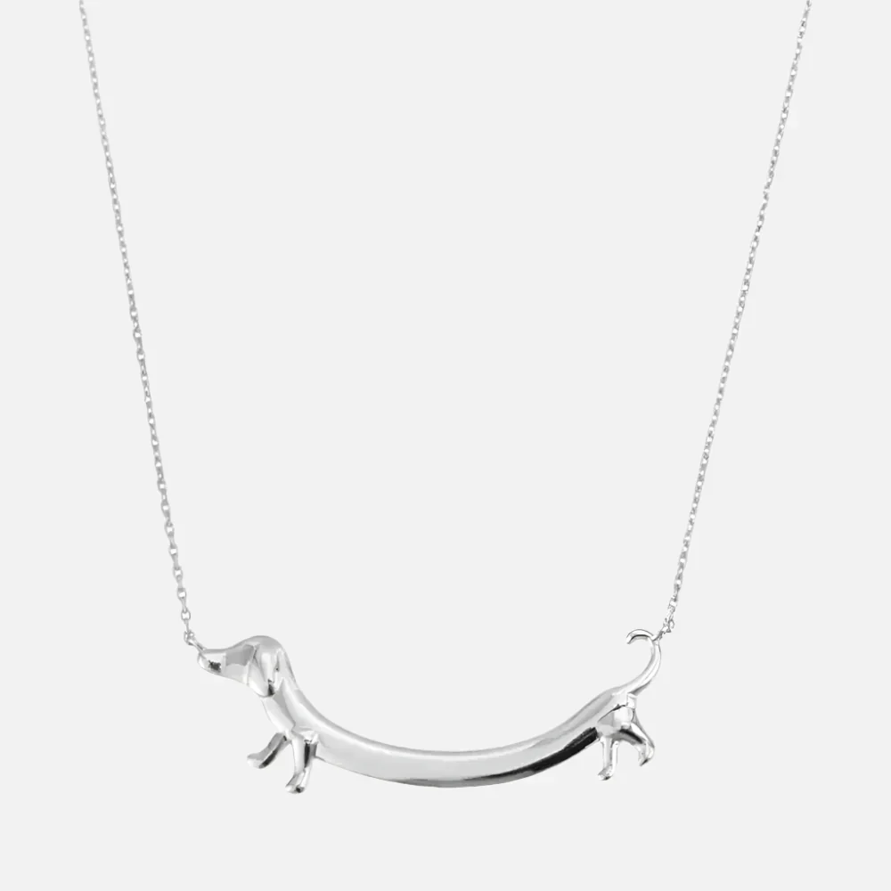 Gold-Tone Dachshund Necklace - Image 6
