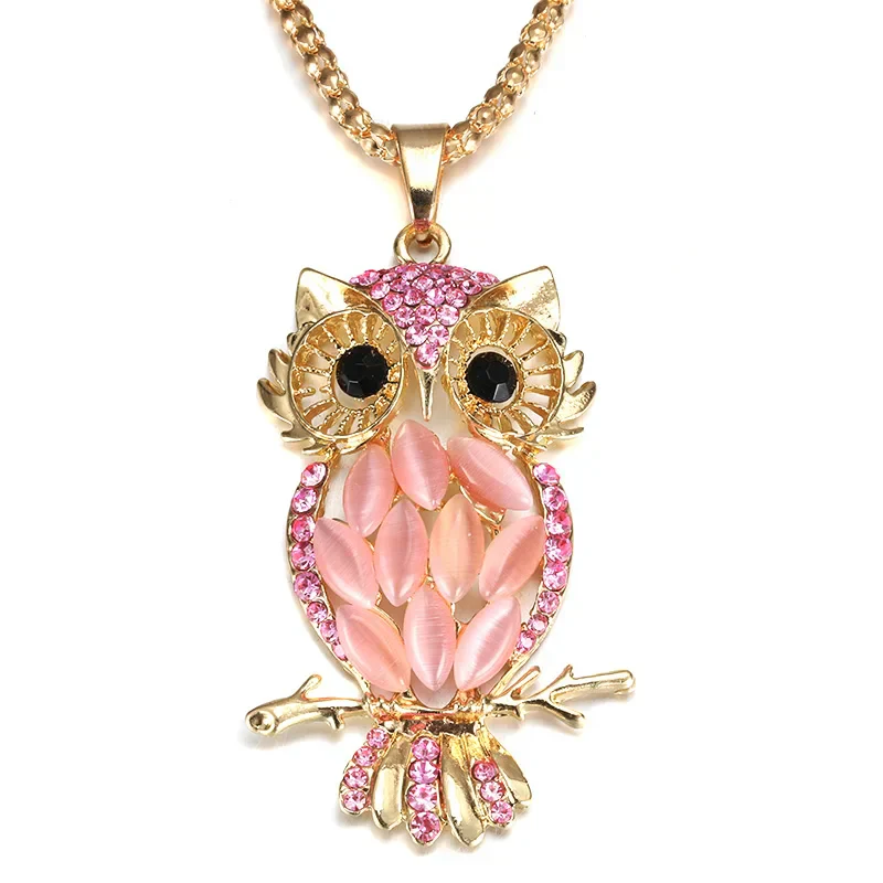 Golden Owl Necklace - Image 2