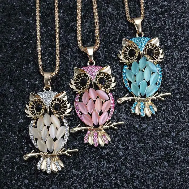Golden Owl Necklace - Image 5