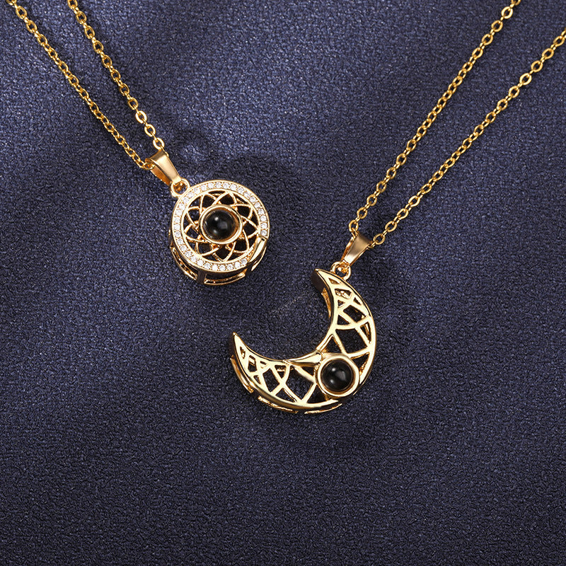 'I Love You to the Moon and Back' Necklace - Image 2