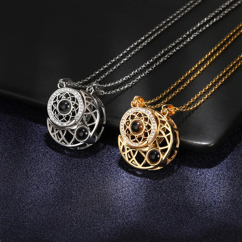 'I Love You to the Moon and Back' Necklace - Image 3