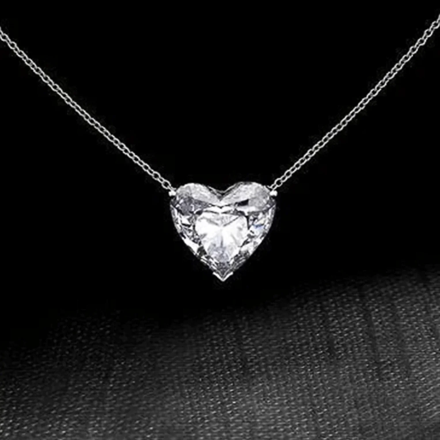 Sophia Heart Necklace - Image 4