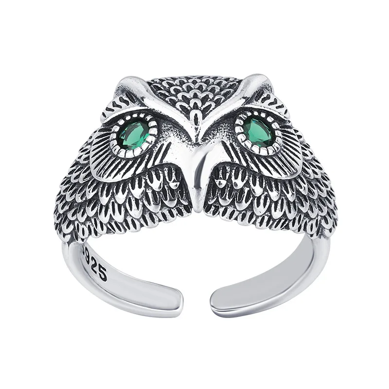Sterling Silver Owl Ring - Image 5