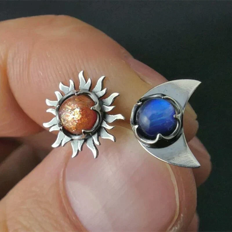 Sun Moon Earrings - Image 3