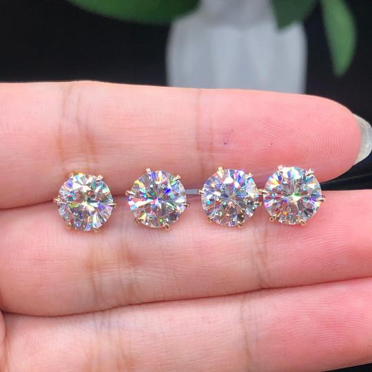 Tera earrings | White Gold - Image 5