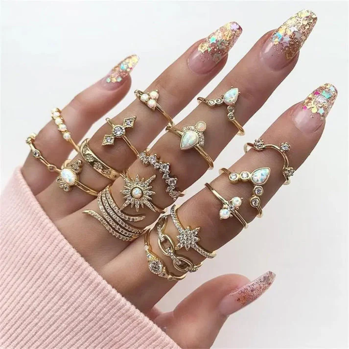 Unique Premium Pack of 8 to 12 Rings - Image 2