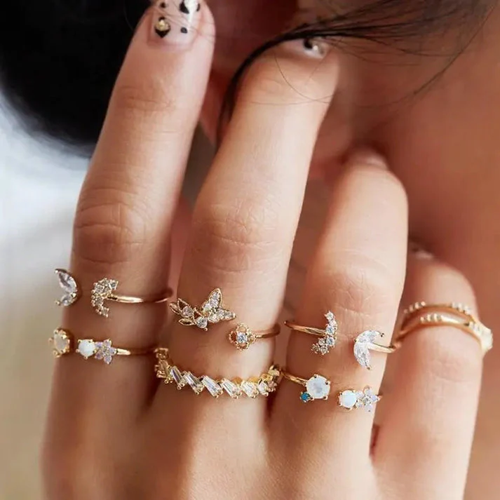 Unique Premium Pack of 8 to 12 Rings - Image 6