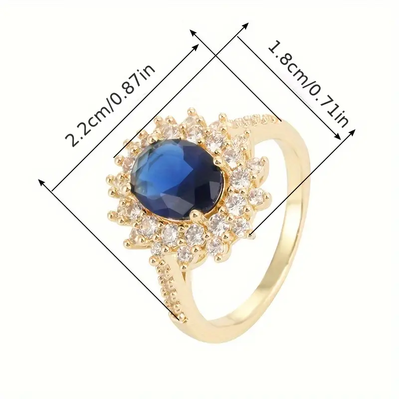 Vionne Saphirae Ring | Gold - Image 4